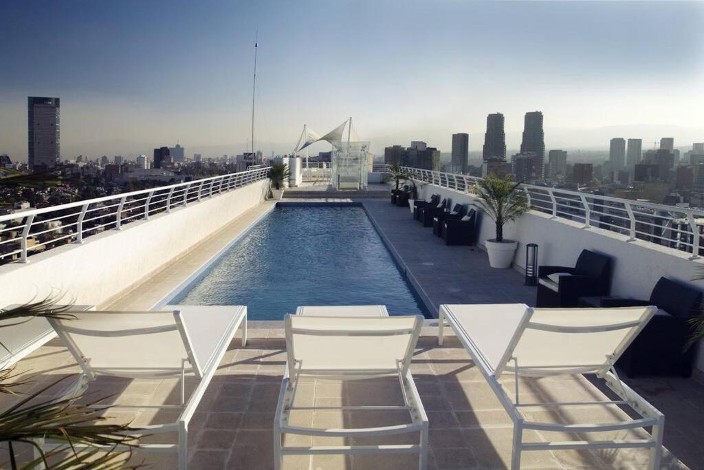 Polanco Fabuloso Alberca Al Aire Libre , Gym, Wifi Mexico City